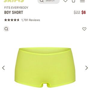 NIP Skims Boyshort - Daffodil